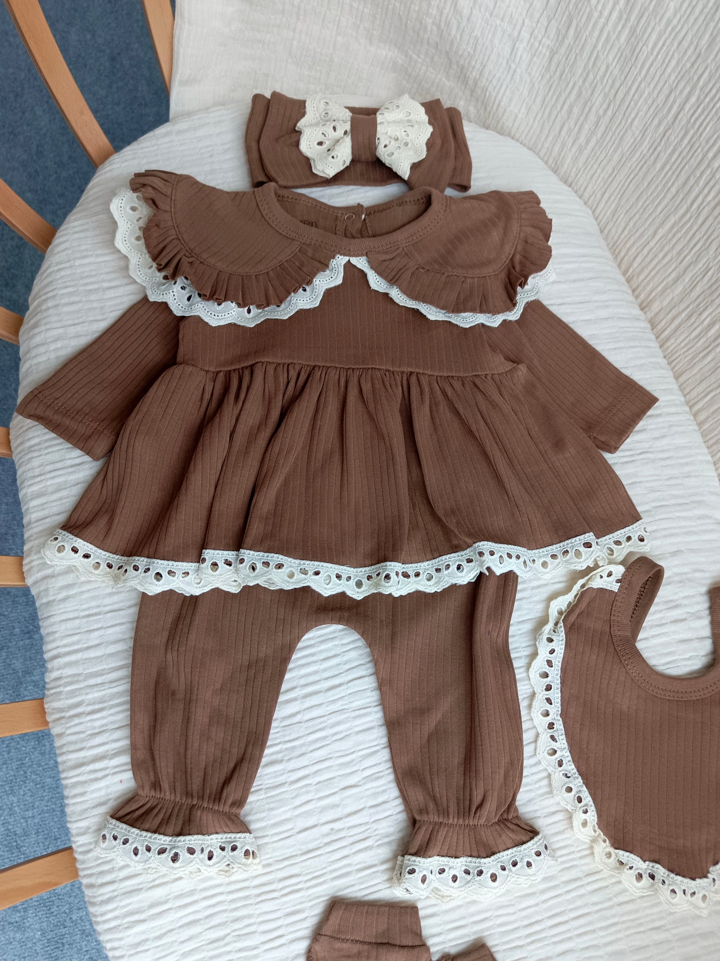 Helen 5li Lüx Hastane Çıkışı Kahverengi