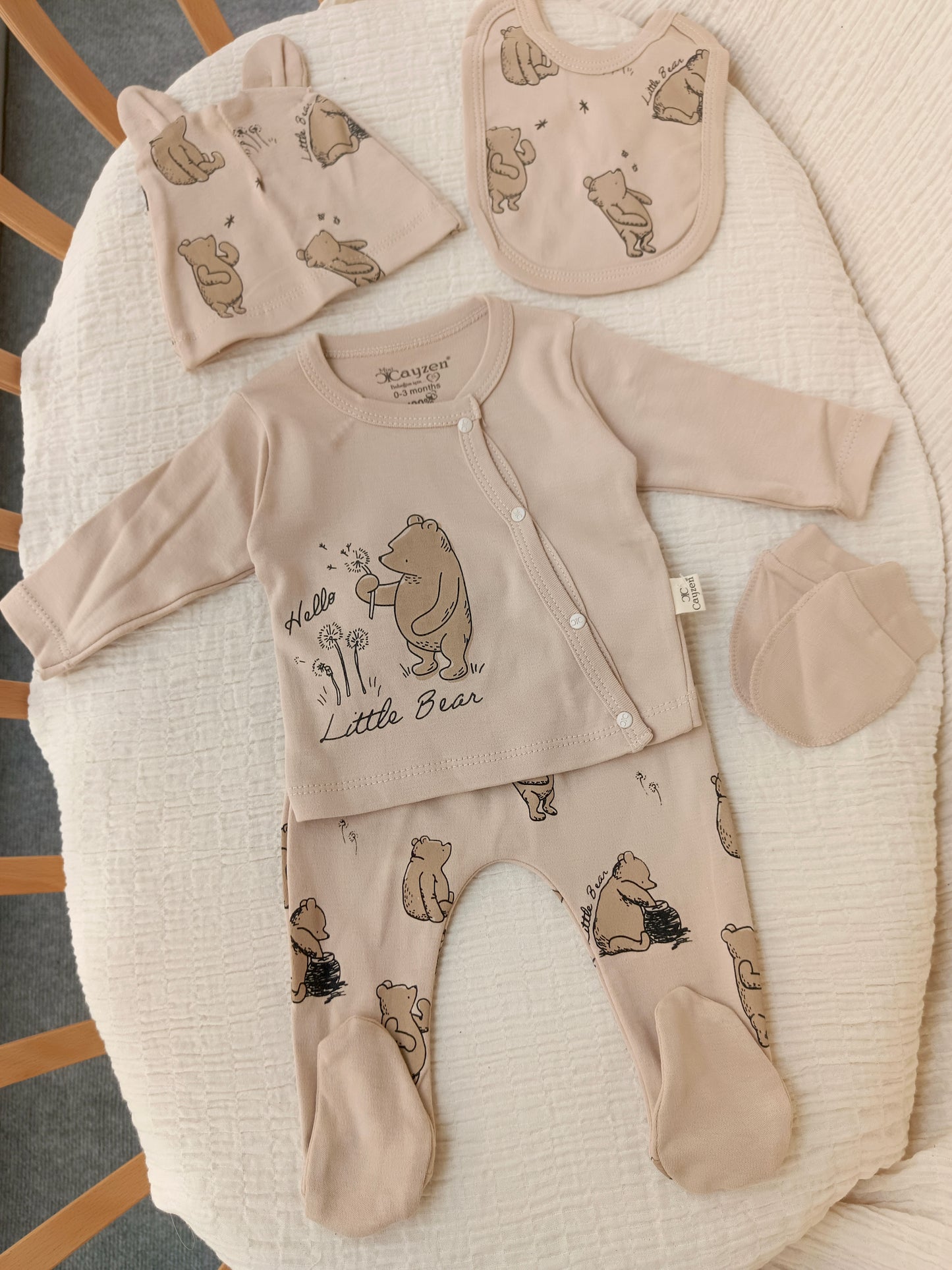Little Bear Organik 5'li Hastane Çıkışı Set
