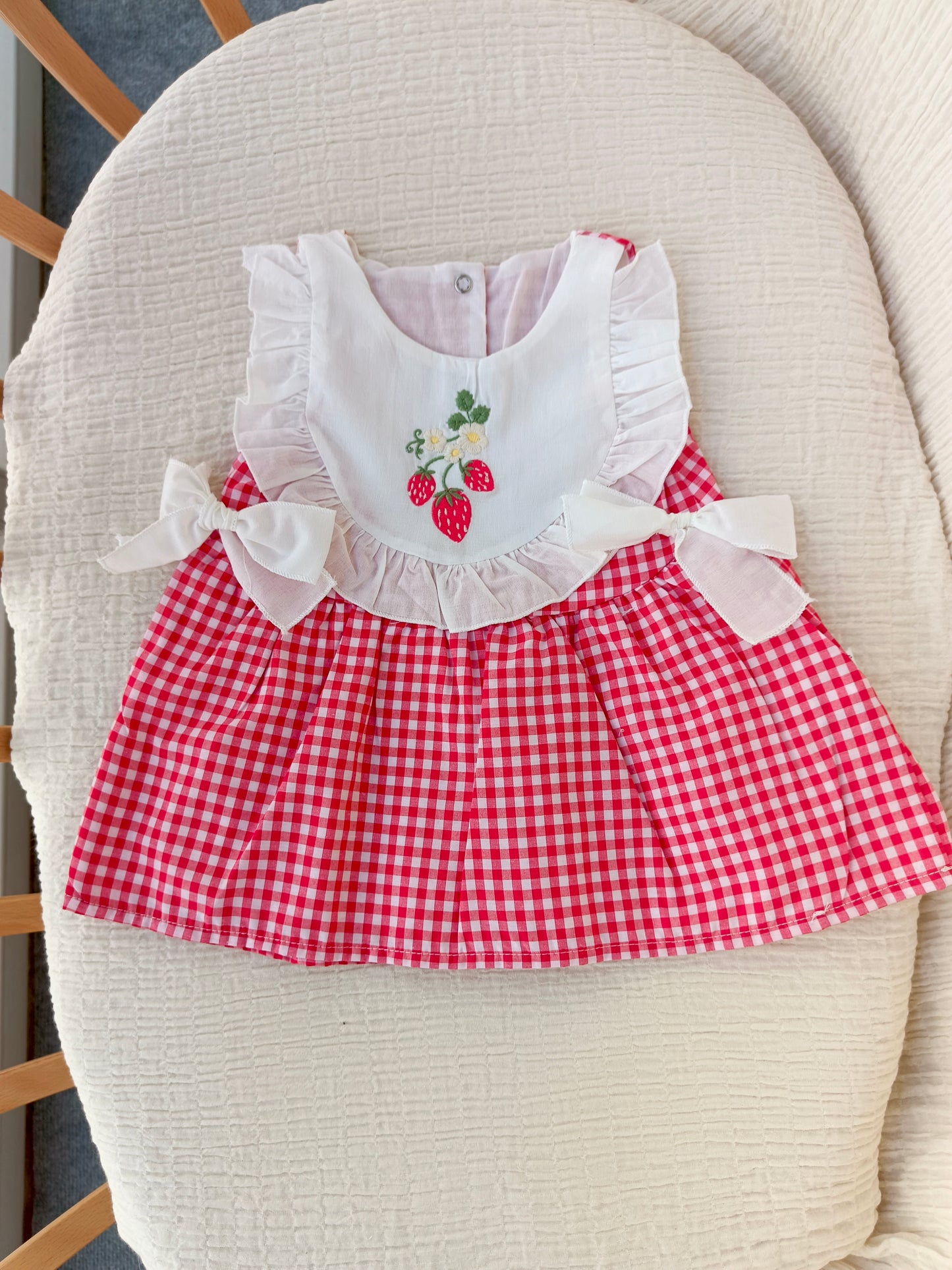 Strawberry Belle Ekoseli Elbise