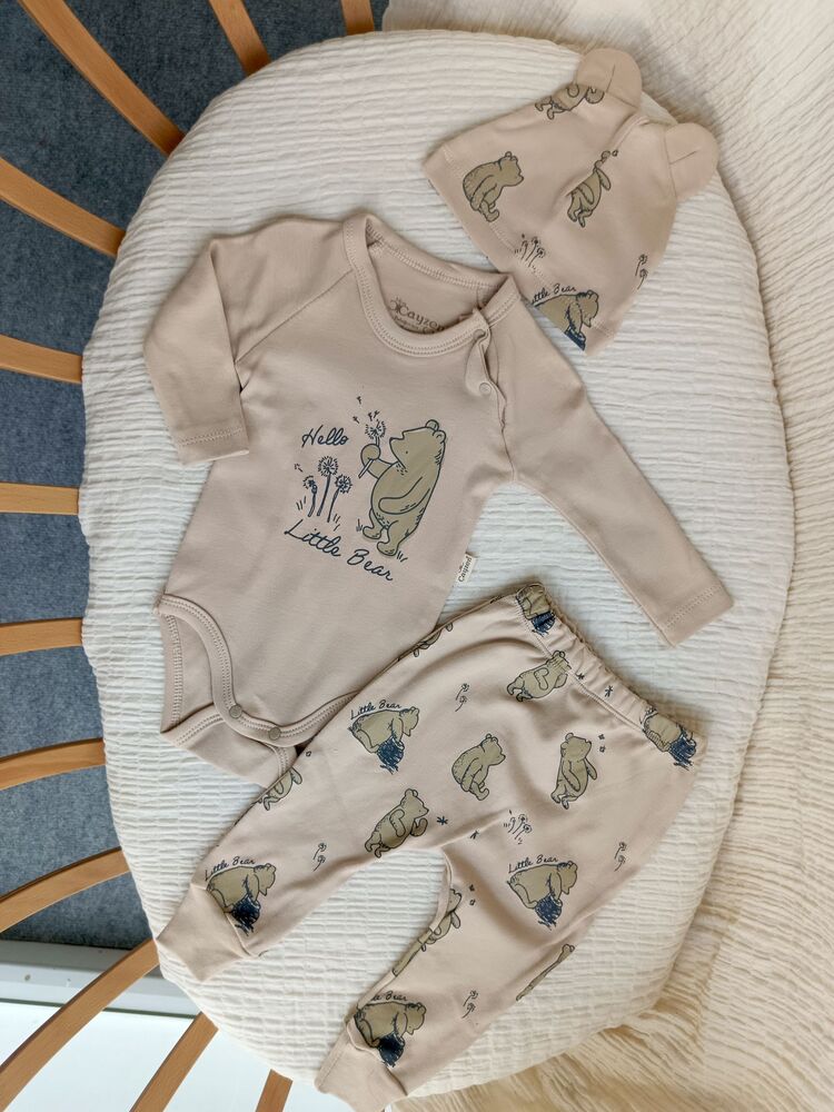 Little Bear Organic 3'lü Takım