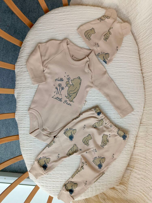 Little Bear Organic 3'lü Takım