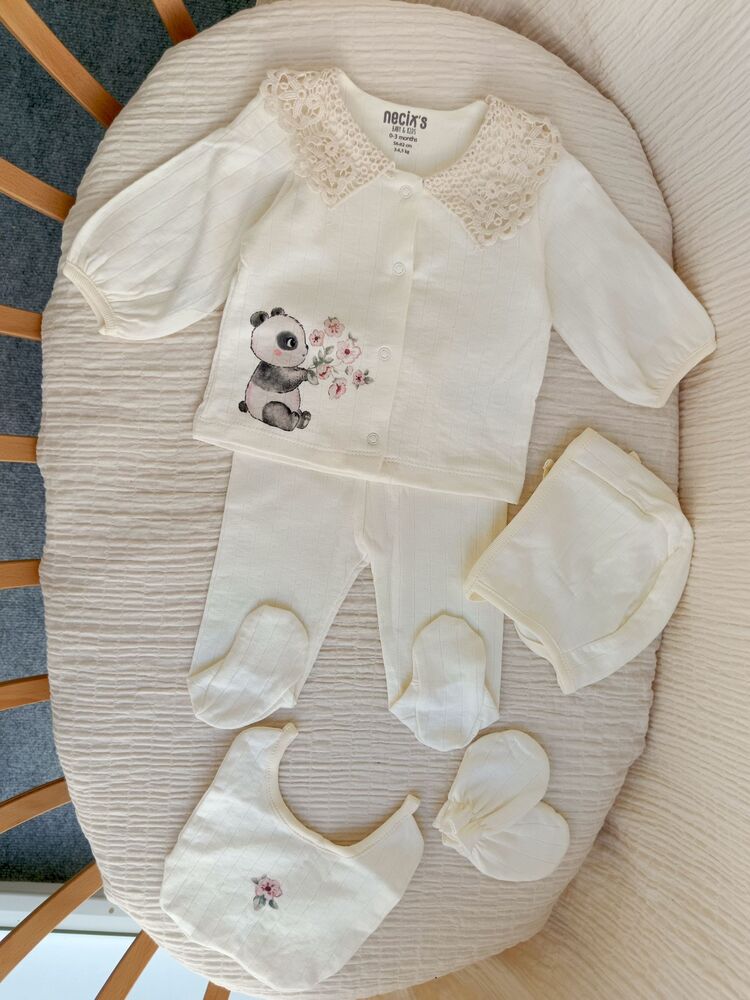 Panda 5li Hastane Çıkışı Set