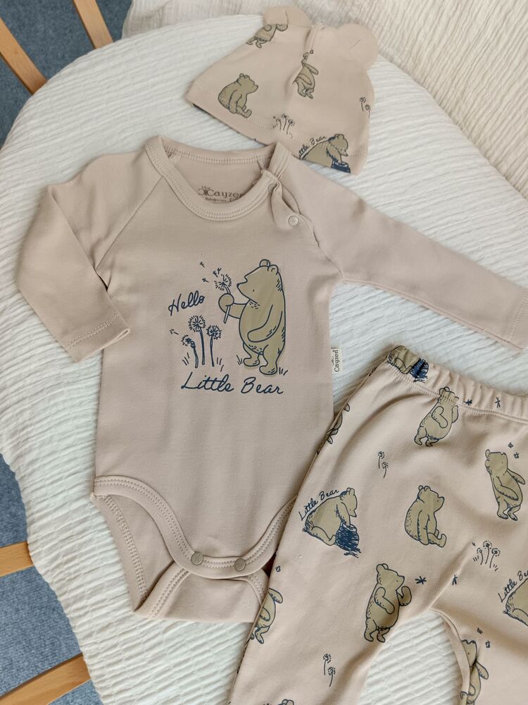 Little Bear Organic 3'lü Takım