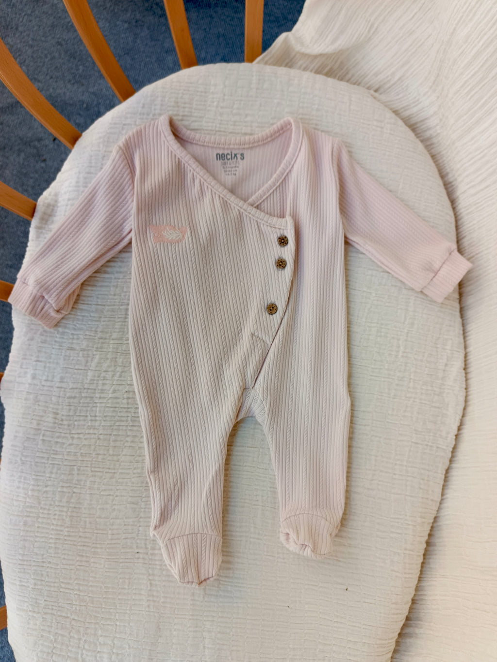 Maya Düğmeli Patikli Tulum Krem