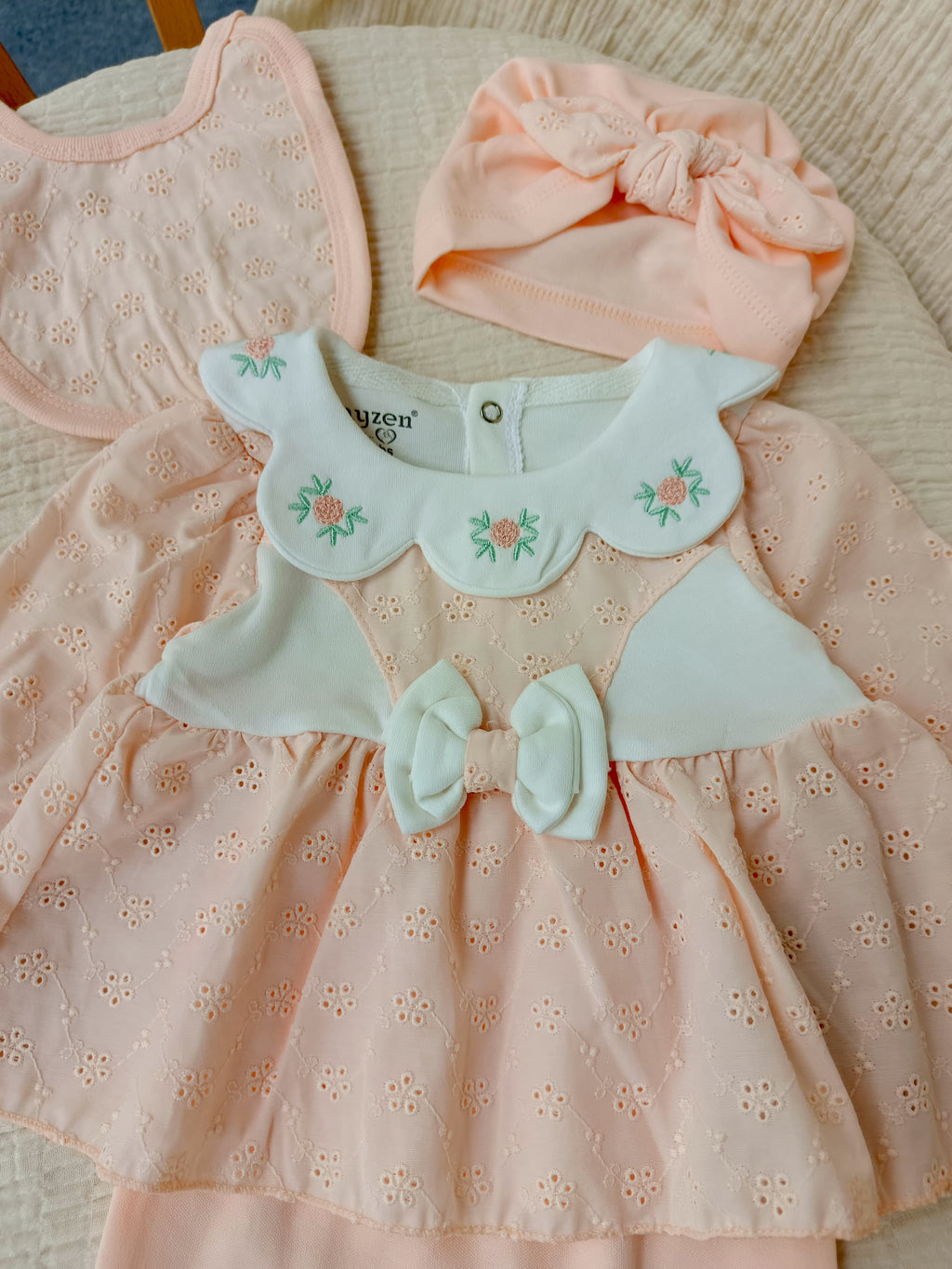 Bloom Çiçekli 5'li Hastane Çıkışı Seti Somon